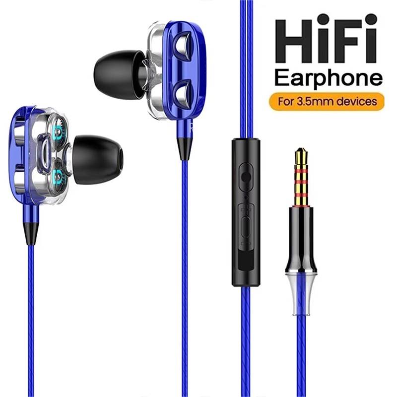 Gaming Headphone Accessories - In Ear Stereo Headset Heavy Bass