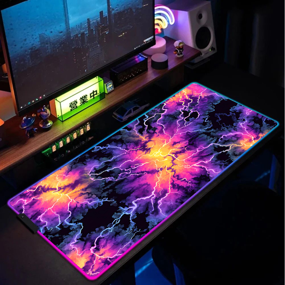 Gaming Accessories Images - Rgb Xxl Mouse Pad Gaming Desk