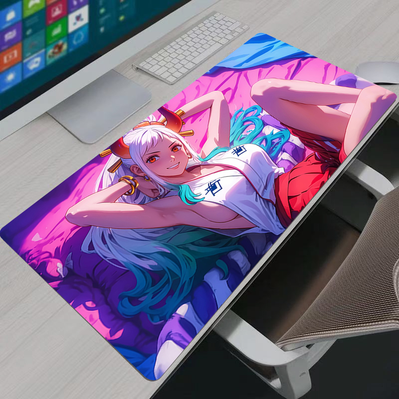Gaming Mouse Pad Xl - One Piece Yamato Mouse Pad Notbook