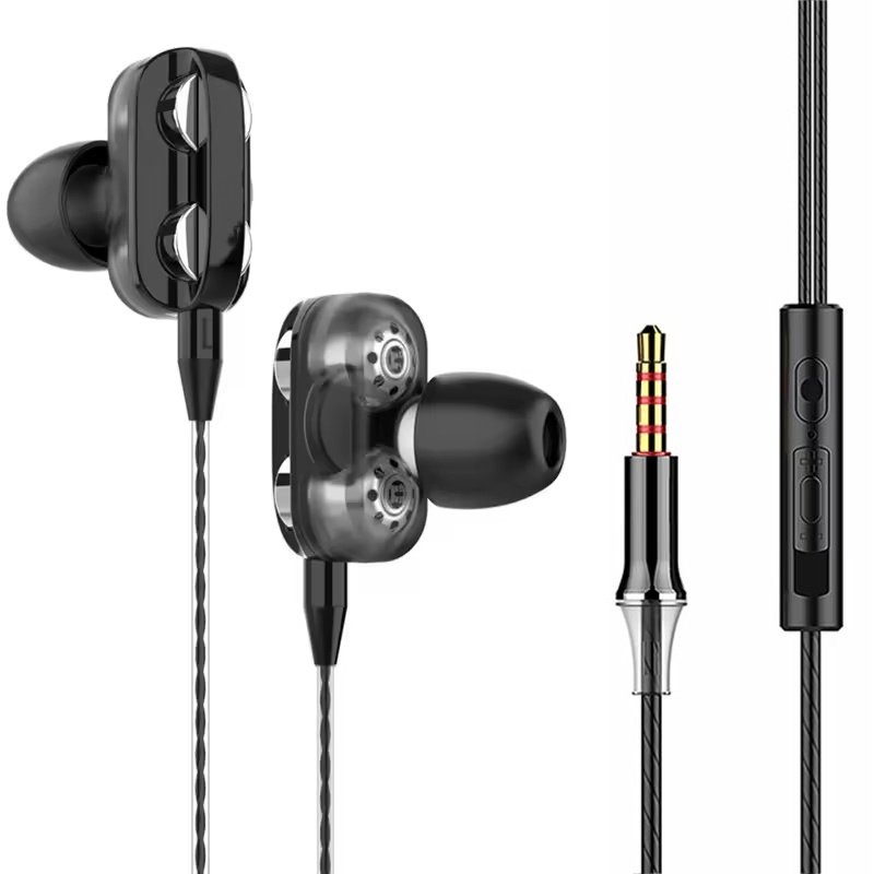 Gaming Headphone Accessories - 3.5mm Wired Headphones HD Microphone For