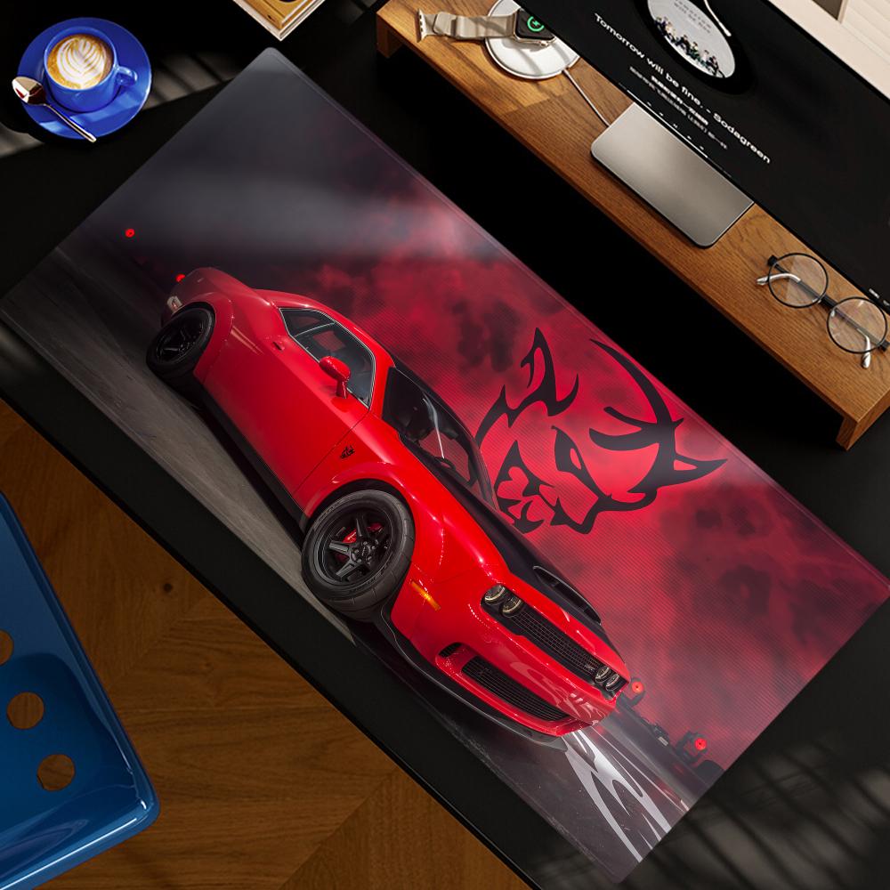 Gaming Mouse Pad Xl - D-DodgeS Car Cool Mouse Pad XXL