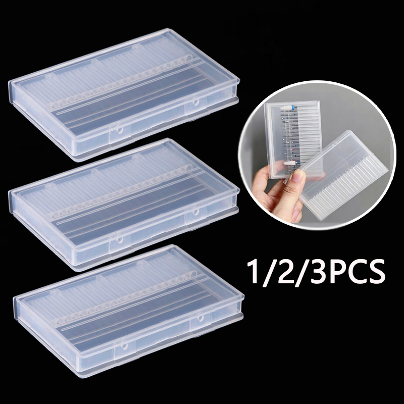 Gaming Equipment Accessories - 1/2/3PCS 20 Slots Clear Nail Drill