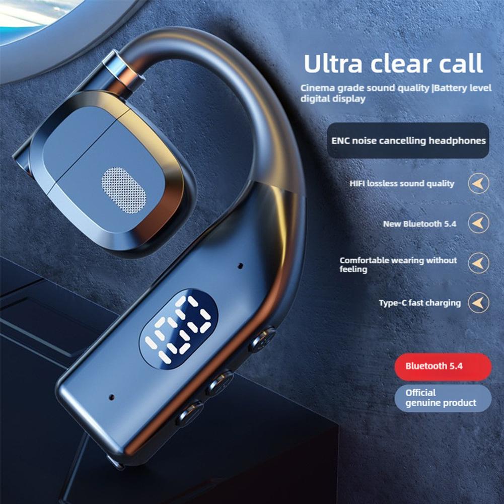 Gaming Headphone Accessories - Earhooks Wireless Bluetooth 5.4 Headphones Gaming