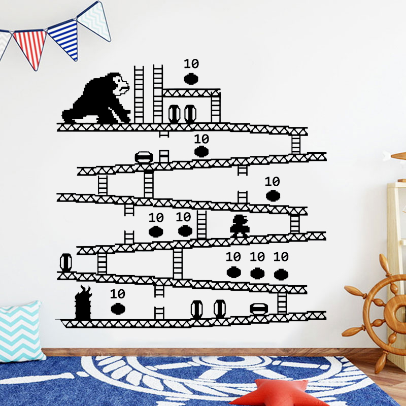 Gaming Accessories Boys - Gamer Controller Video Game Wall Sticker