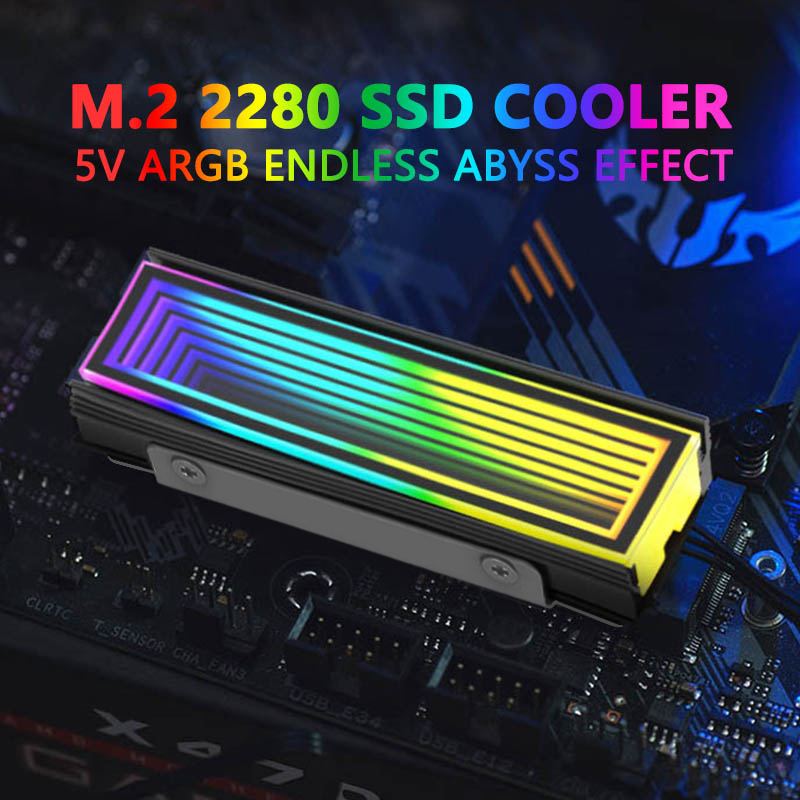 5V ARGB Sync Computer 2280 SSD - M2 Heatsink Cooler 评论和价格