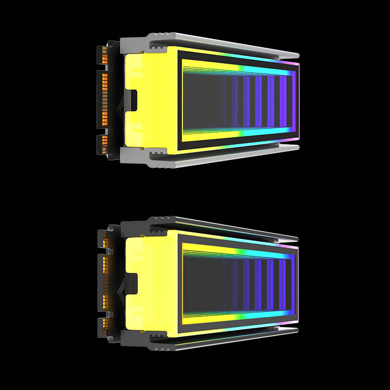 5V ARGB Sync Computer 2280 SSD - M2 Heatsink Cooler 评论和价格