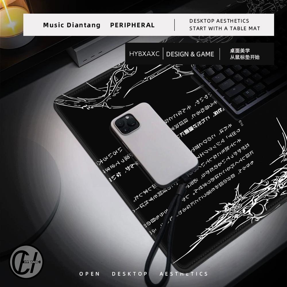 Black White Cybersigilism Desk - Gaming Mouse Pad Xl 评论和价格