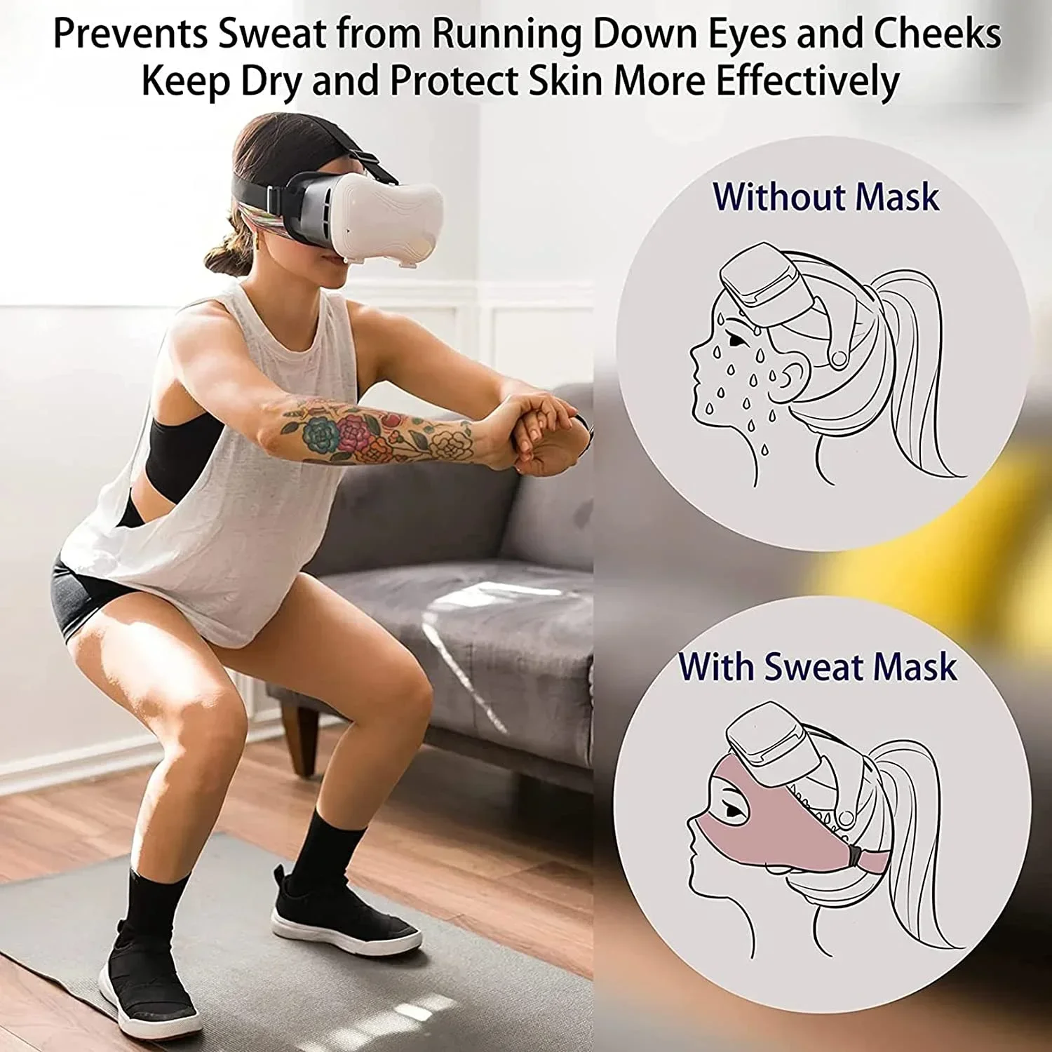 Eye Mask For Meta Oculus Quest - Gaming Headphone Accessories 评论和价格