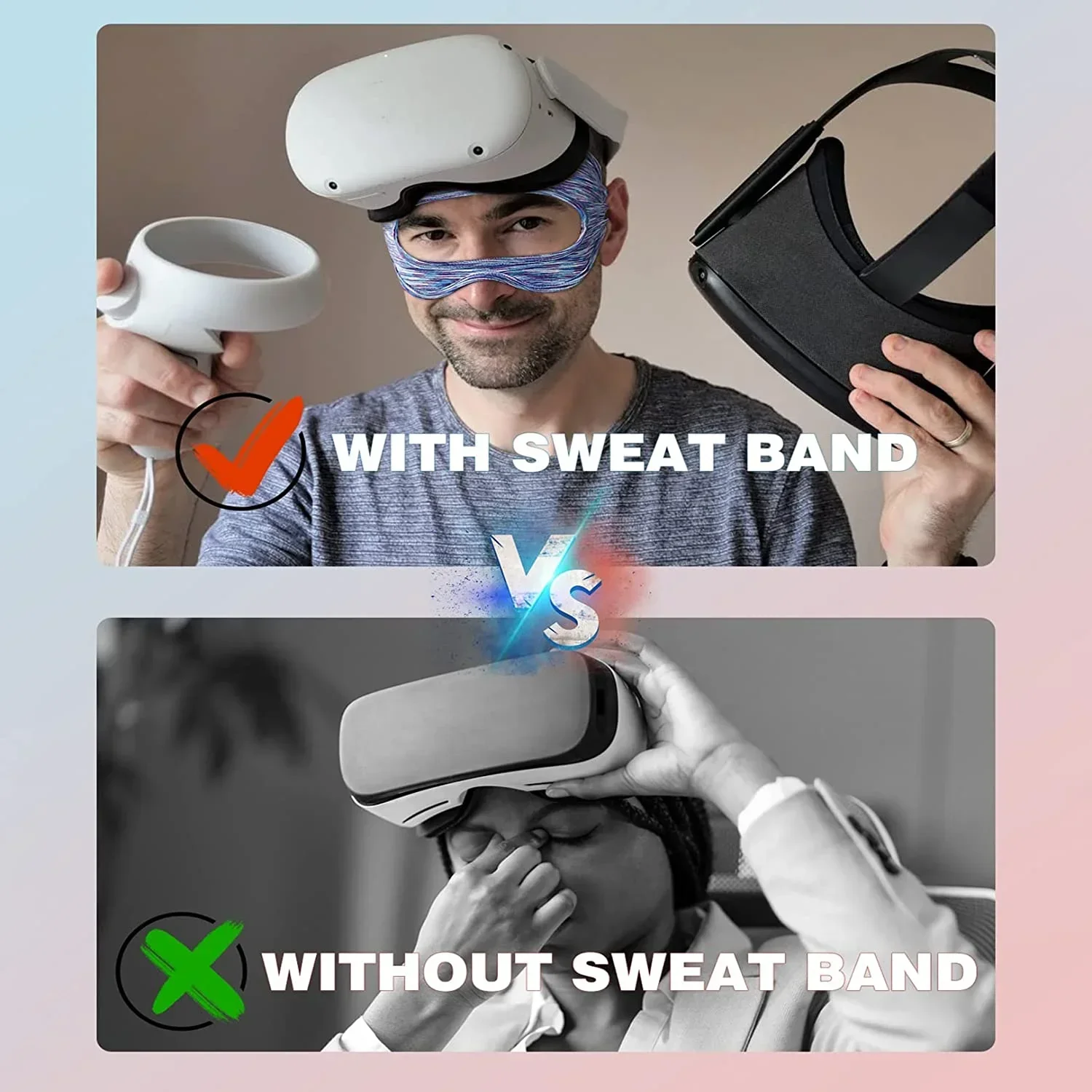 Eye Mask For Meta Oculus Quest - Gaming Headphone Accessories 评论和价格