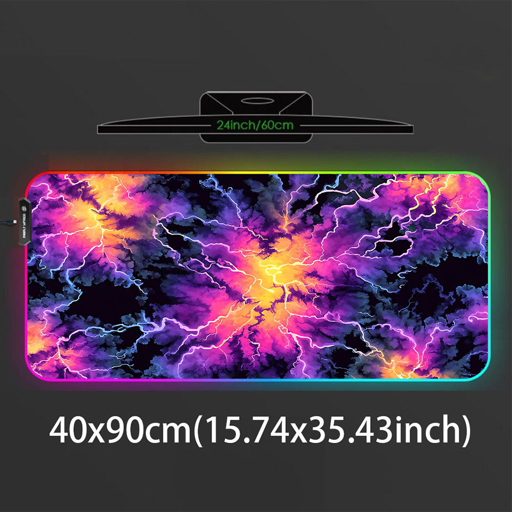 Rgb Xxl Mouse Pad Gaming Desk  - Gaming Accessories Images 评论和价格