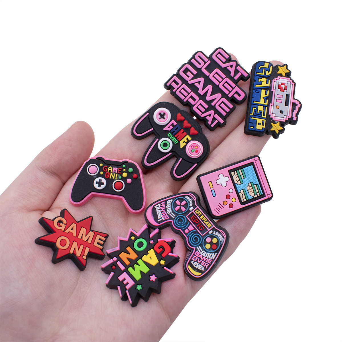 Game Shoe Charms for Crocs Acc - Gaming Accessories Boys 评论和价格