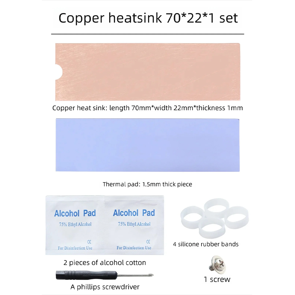 M.2 SSD Heatsink for NVMe NGFF - M2 Heatsink Cooler 评论和价格