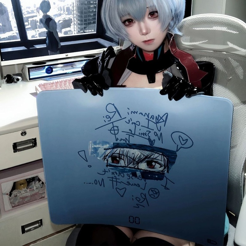 Evangelion Rei Ayanami Mousepa - Gaming Accessories For Pc 评论和价格
