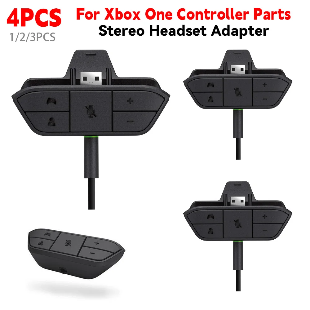 Stereo Headset Adapter for Xbo - Gaming Headphone Accessories 评论和价格