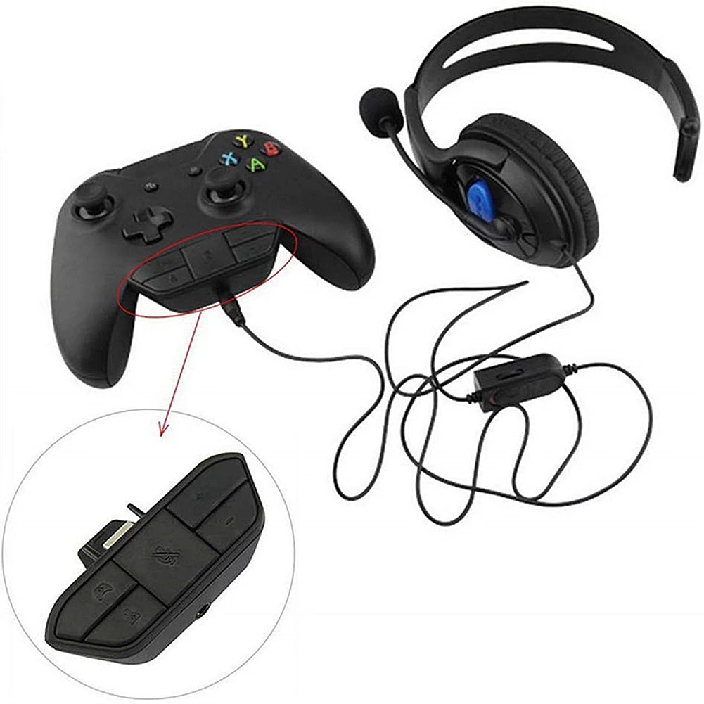 Stereo Headset Adapter for Xbo - Gaming Headphone Accessories 评论和价格