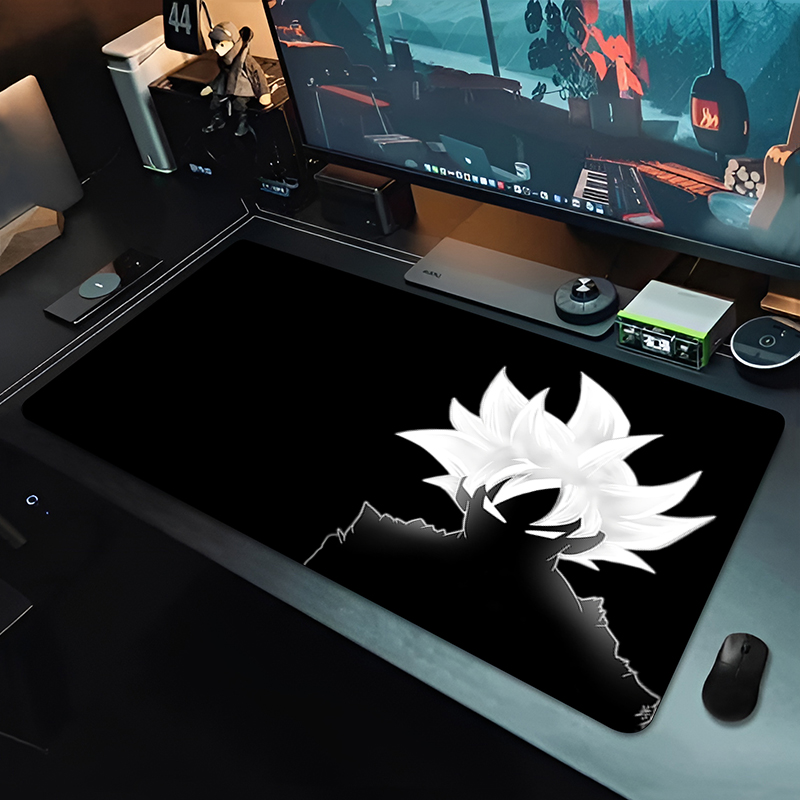 DBZ Black Anime Mouse Pad Drag - Gaming Accessories For Pc 评论和价格