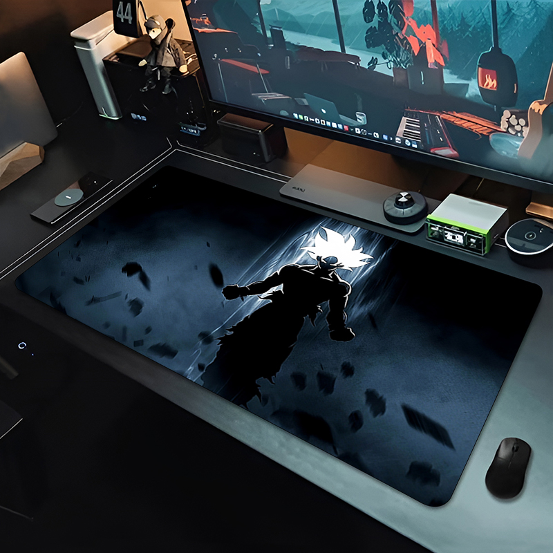 DBZ Black Anime Mouse Pad Drag - Gaming Accessories For Pc 评论和价格