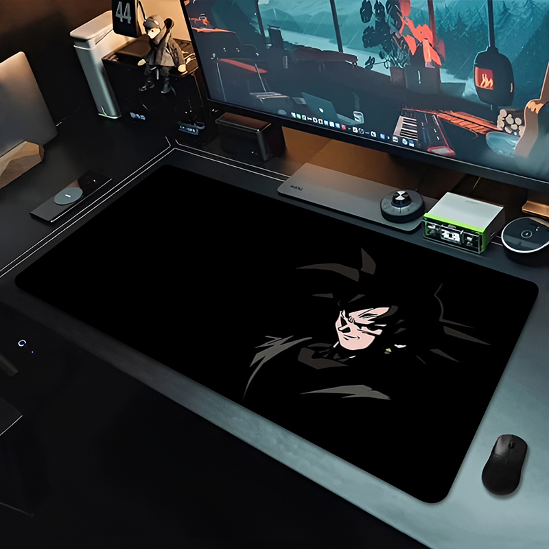 DBZ Black Anime Mouse Pad Drag - Gaming Accessories For Pc 评论和价格