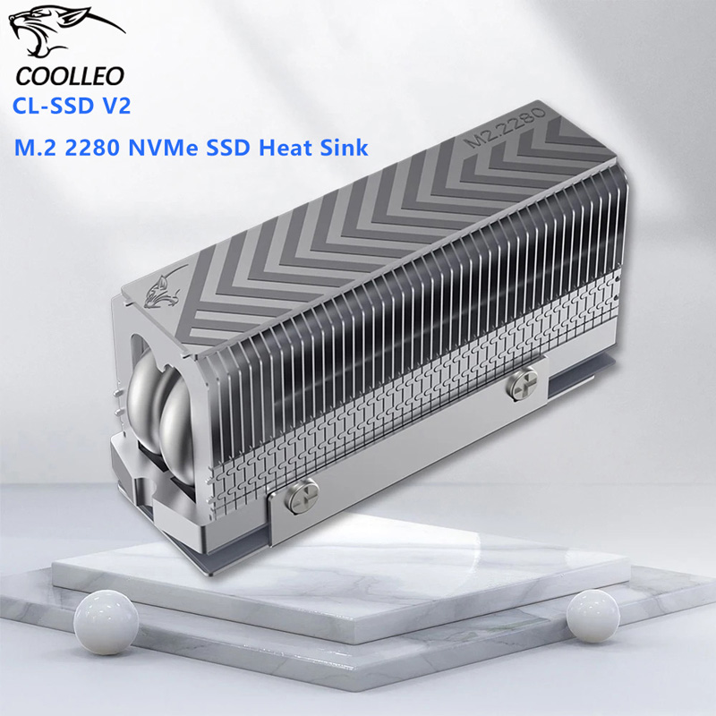 COOLLEO M.2 2280 NVMe SSD Heat - M2 Heatsink Cooler 评论和价格