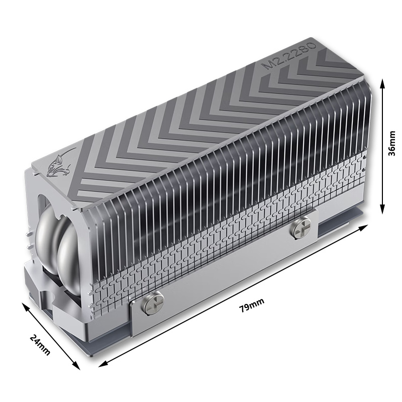 COOLLEO M.2 2280 NVMe SSD Heat - M2 Heatsink Cooler 评论和价格