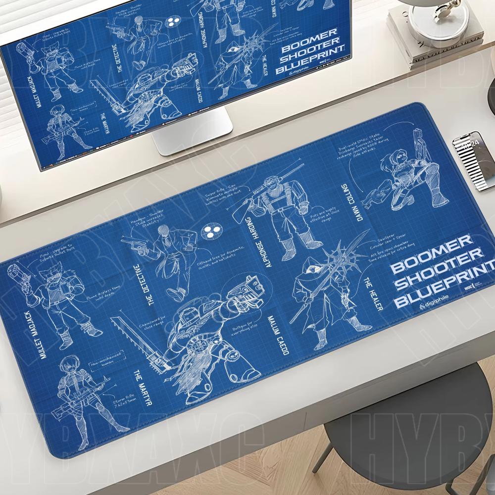 Black Large Mouse Pad Engineer - Gaming Accessories Drawing 评论和价格