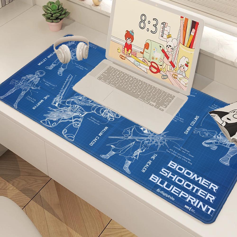 Black Large Mouse Pad Engineer - Gaming Accessories Drawing 评论和价格