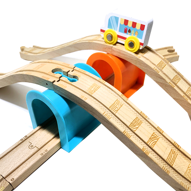 Electric Train Wooden Track bo - Gaming Accessories Boys 评论和价格