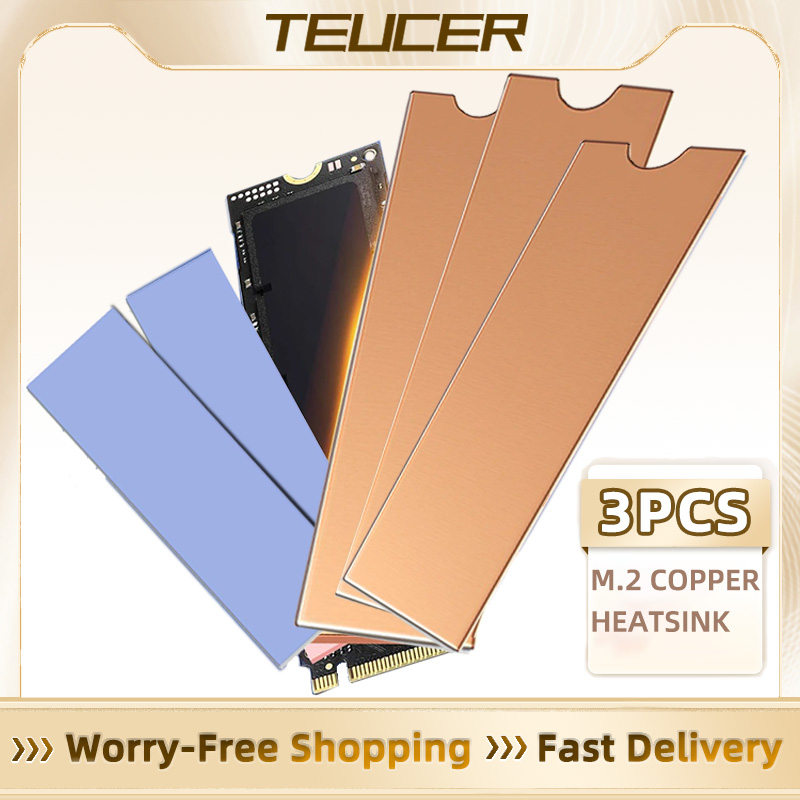 TEUCER M.2 Copper Heatsink NVM - M2 Heatsink Cooler 评论和价格