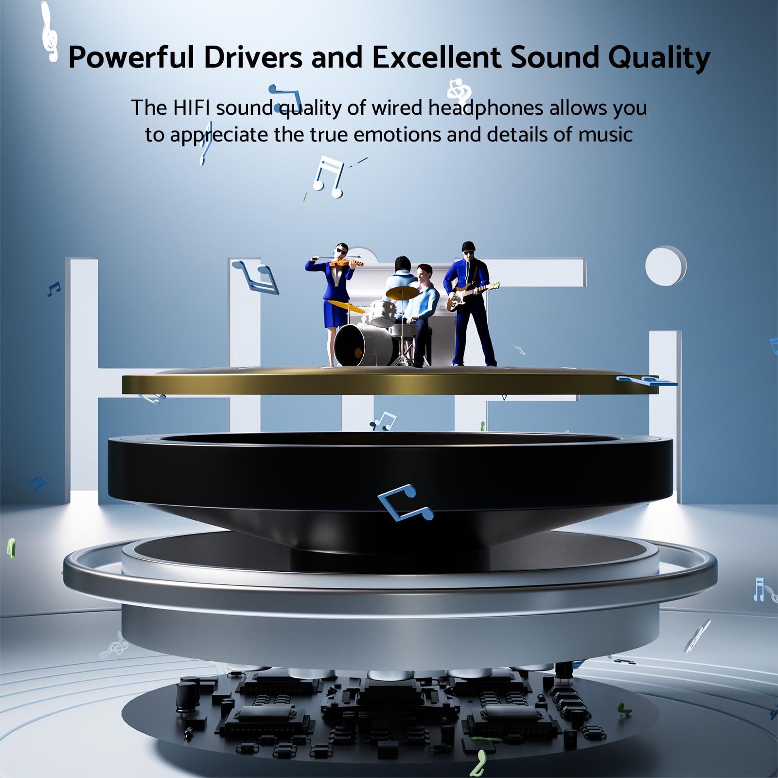 HiFi Surround Headphones Bass  - Gaming Headphone Accessories 评论和价格