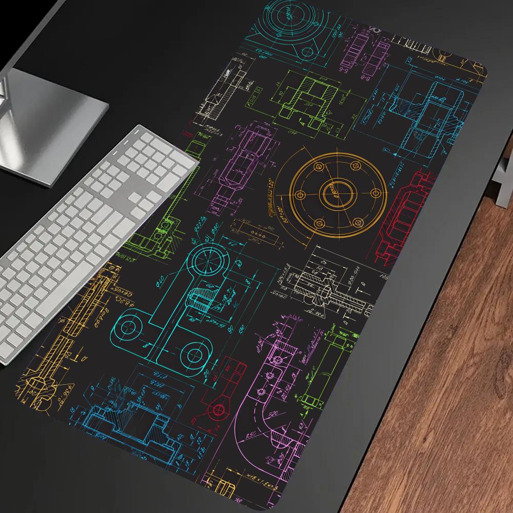 Mechanical Drawing Mouse Pad G - Gaming Accessories Drawing 评论和价格