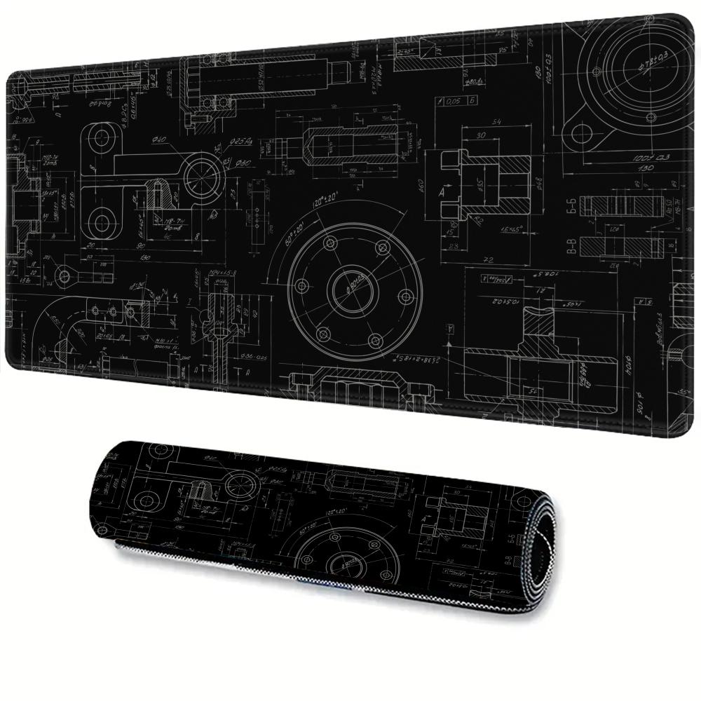 Mechanical Drawing Mouse Pad G - Gaming Accessories Drawing 评论和价格