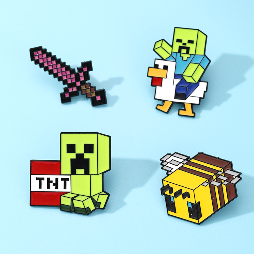 4pcs Cute Baby Zombie Chicken  - Gaming Accessories Deals 评论和价格