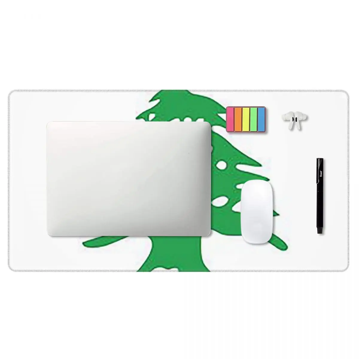 Large Mouse Pad Flag Of Lebano - Gaming Accessories Lebanon 评论和价格