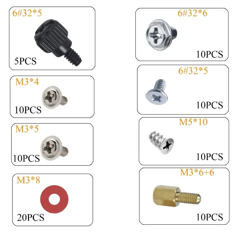 85Pcs PC Computer Screws Stand - M2 Heatsink Cooler 评论和价格