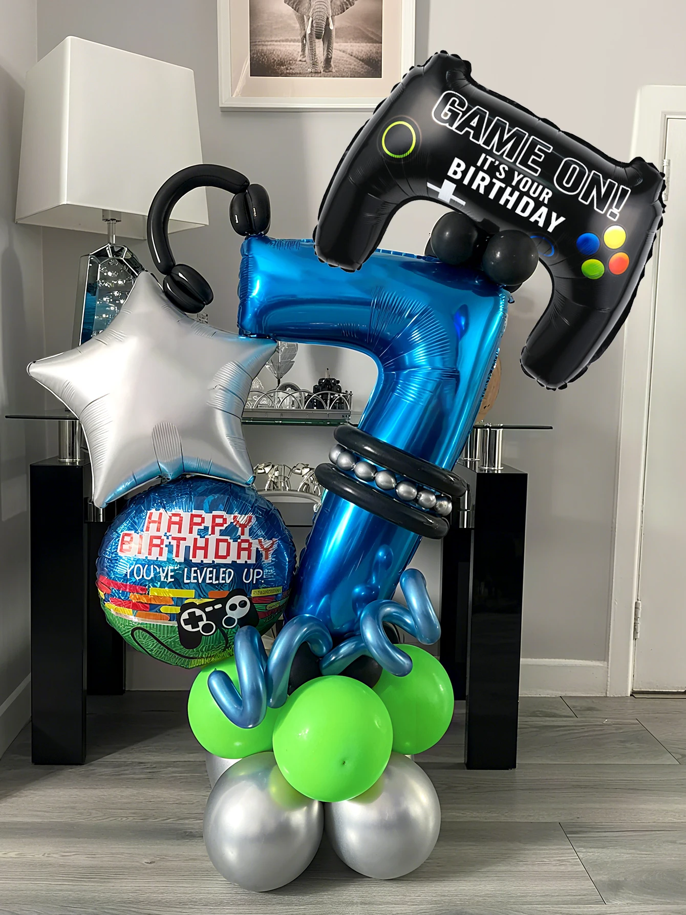 32PCS Game Theme Birthday Numb - Gaming Accessories Boys 评论和价格