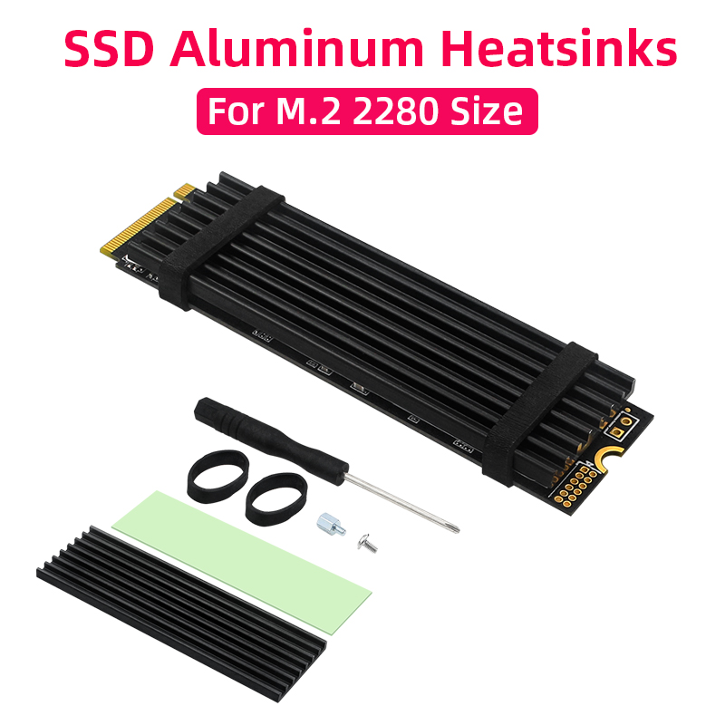 M.2 SSD Heatsink Aluminum Radi - M2 Heatsink Cooler 评论和价格