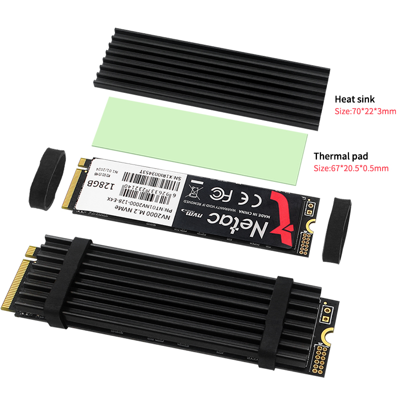 M.2 SSD Heatsink Aluminum Radi - M2 Heatsink Cooler 评论和价格